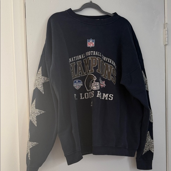 LF Other - LF Navy Blue Champions Crewneck Sweater